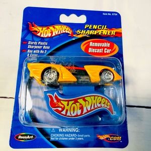 HOT WHEELS PENCIL SHARPENER FLC ( RARE ) 2001 Shredster Removable Diecast Car